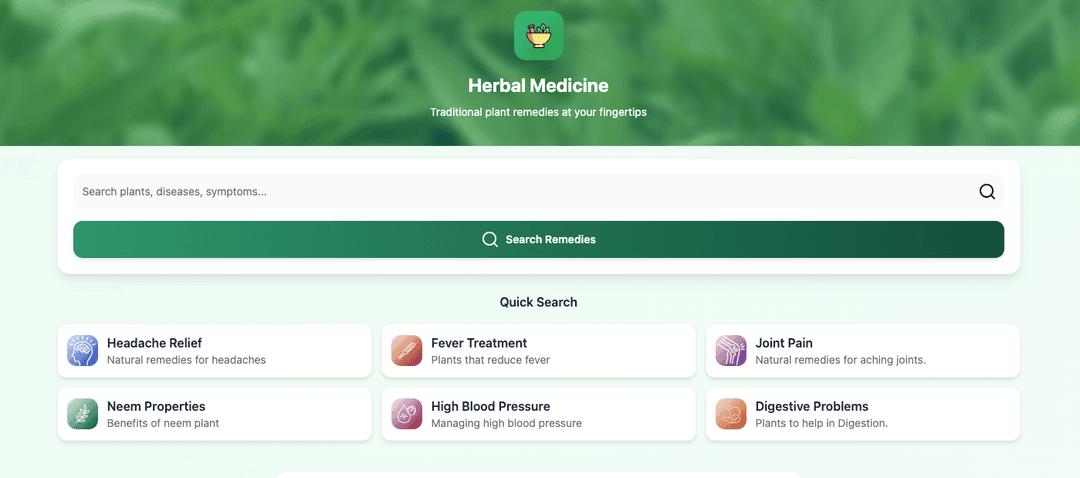 Herbal Medicine